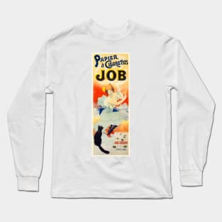 Papier à Cigarettes JOB, published 1896 Long Sleeve T-Shirt